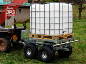 trailer with extension Water Transporter