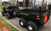 trailer behind quad profi gardener