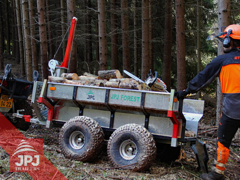 atv trailer profi worker