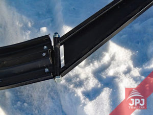 Ski for trailer gardener