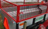 Raised sideboard trailer
