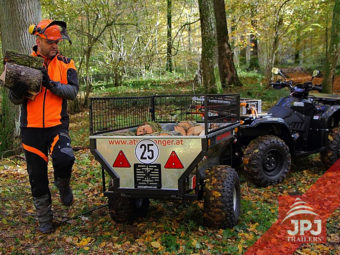 ATV trailer and work quad