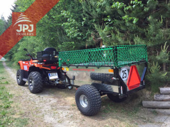 JPJtrailers offers various types of ATV trailers and carts.