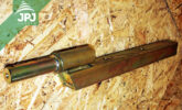 Pivoting ATV trailer shaft unpainted