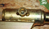 Pivoting ATV trailer shaft unpainted - detail