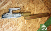 Pivoting ATV trailer shaft unpainted