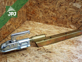 Pivoting ATV trailer shaft - unpainted
